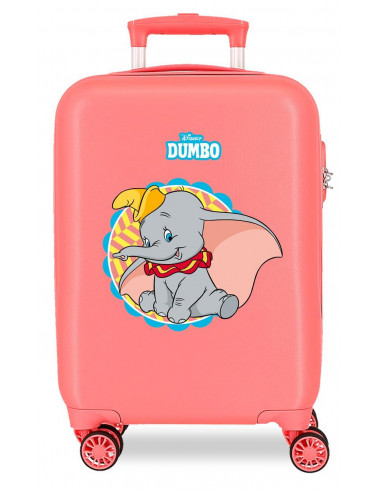 2661327 ABS SUITCASE 50CM 4W. DUMBO CORAL